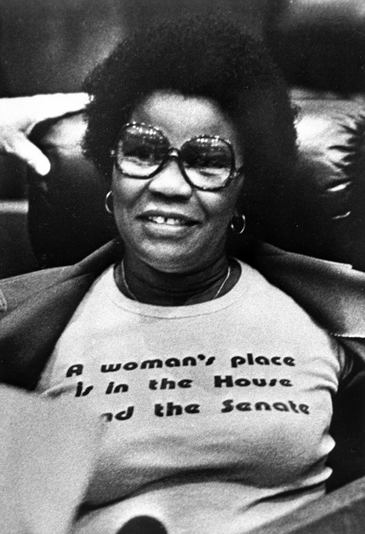 Representative Carrie Meet in the Florida House chamber in 1980.